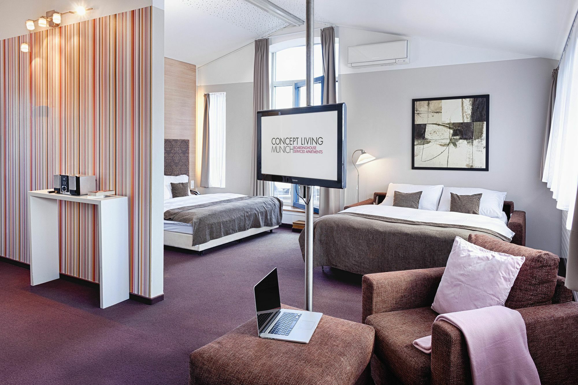 Concept Living Munich Serviced Apartments מראה חיצוני תמונה